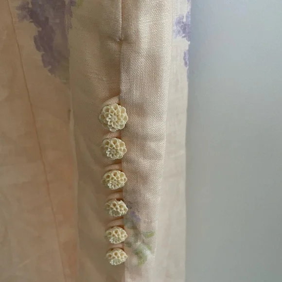 Zimmermann Lyrical Midi Dress Size 1 - Picture 7 of 12